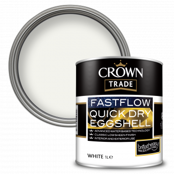 1L Crown Trade Fastflow Eggshell White