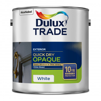 Dulux Trade Quick Dry Opaque White 2.5L