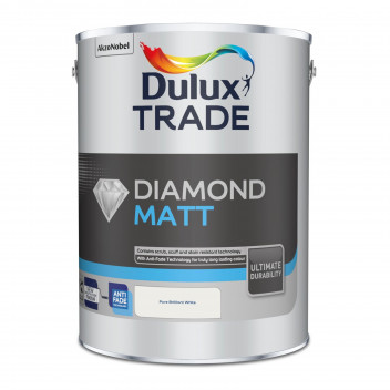 Dulux Trade Diamond Matt Pure Brilliant White 5L