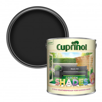 Cuprinol Garden Shades Wood Paint - Black Ash - 2.5L