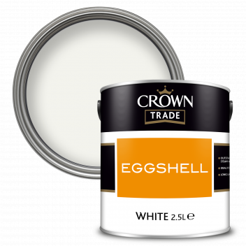 2.5L Crown Trade Eggshell White