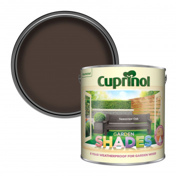 Cuprinol Garden Shades Wood Paint - Seasoned Oak - 2.5L