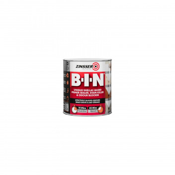Zinsser B-I-N Shellac-Based Primer-Sealer White 500 ml