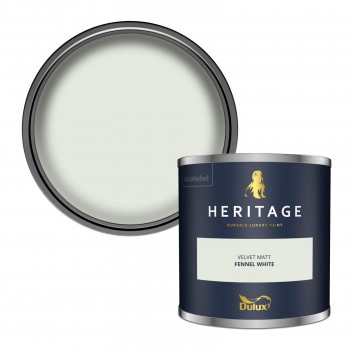 Dulux Trade Heritage Colour Tester Fennel White 125ML