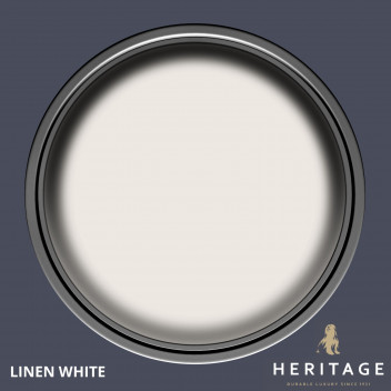 Dulux Trade Heritage Colour Tester Linen White 125ML