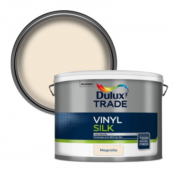 Dulux Trade Vinyl Silk Magnolia 10L