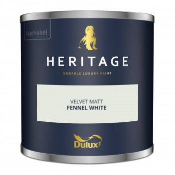 Dulux Trade Heritage Colour Tester Fennel White 125ML