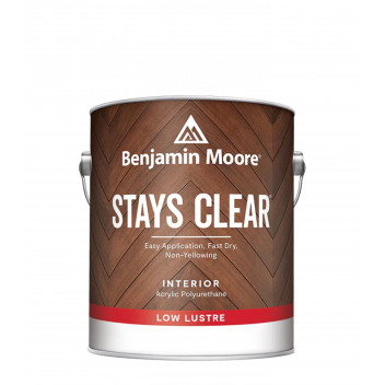 3.78L Benjamin Moore Stays Clear - Low Lustre