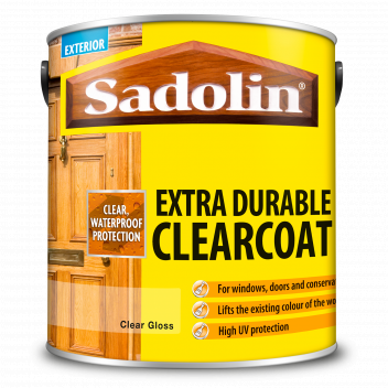 Sadolin Extra Durable Clearcoat – Clear Coat for Ultimate Wood Protection - Clear Gloss
