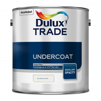 Dulux Trade Undercoat Pure Brilliant White 2.5L
