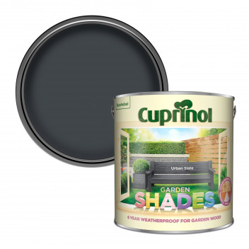 Cuprinol Garden Shades Wood Paint - Urban Slate - 2.5L