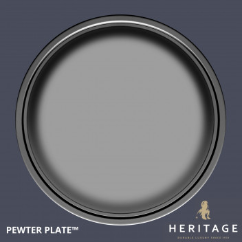 Dulux Trade Heritage Colour Tester Pewter Plate 125ML