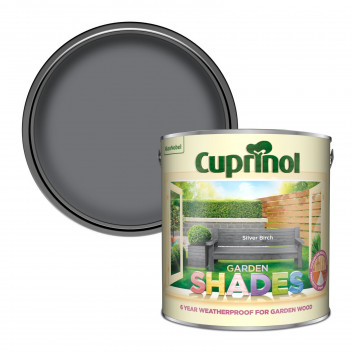 Cuprinol Garden Shades Wood Paint - Silver Birch - 2.5L