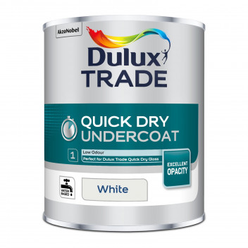 Dulux Trade Quick Dry Undercoat White 1L