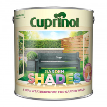 Cuprinol Garden Shades Wood Paint - Sage - 2.5L