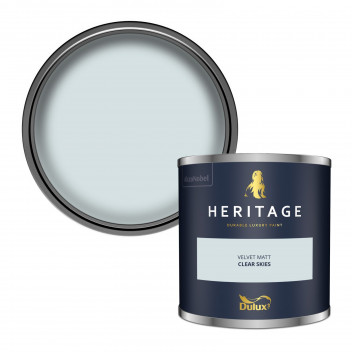 Dulux Trade Heritage Colour Tester Clear Skies 125ML