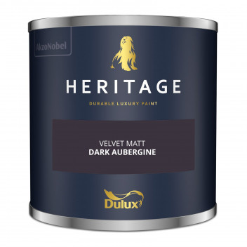 Dulux Trade Heritage Colour Tester Dark Aubergine 125ML