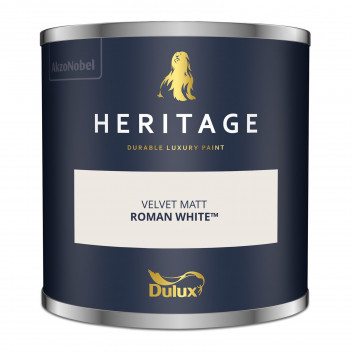 Dulux Trade Heritage Colour Tester Roman White 125ML