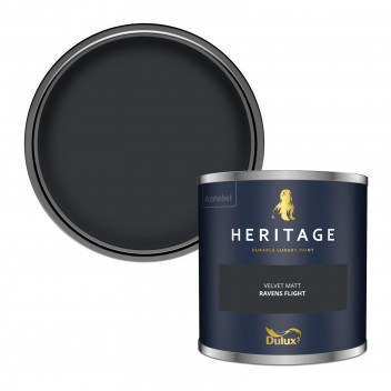 Dulux Trade Heritage Colour Tester Ravens Flight 125ML