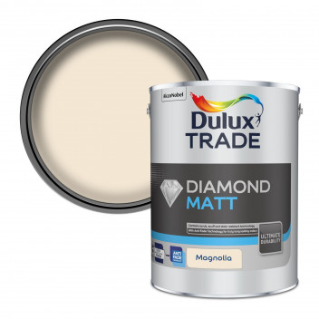 Dulux Trade Diamond Matt Magnolia 5L