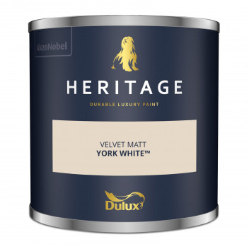 Dulux Trade Heritage Colour Tester York White 125ML