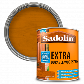 Sadolin Extra Durable Woodstain – Weatherproof Exterior Wood Stain for Ultimate Protection - Heritag