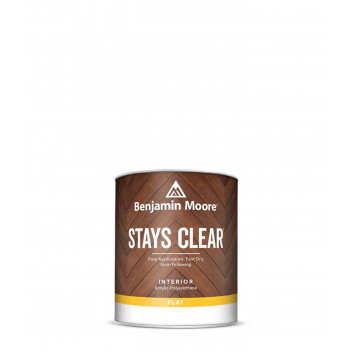 946mL Benjamin Moore Stays Clear - Flat
