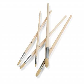 Hamilton Prestige Round Fitch Brush Pack 5 Pack