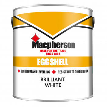 Macpherson Eggshell – Washable Eggshell Paint with Condensation Resistance for Interior Wood and Met