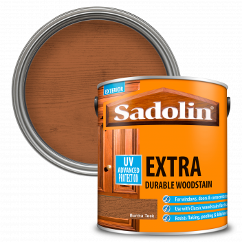 Sadolin Extra Durable Woodstain – Weatherproof Exterior Wood Stain for Ultimate Protection - Burma T