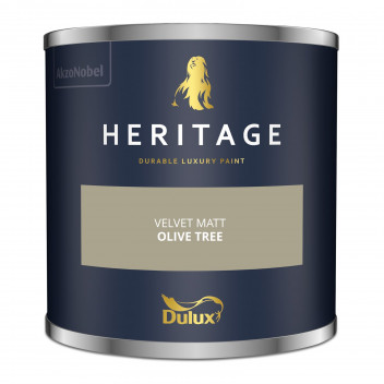 Dulux Trade Heritage Colour Tester Olive Tree 125ML
