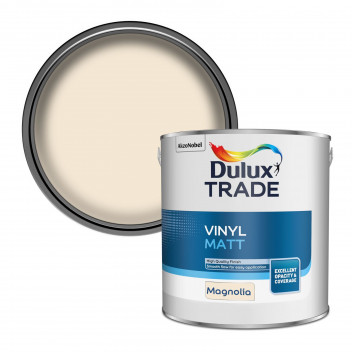 Dulux Trade Vinyl Matt Magnolia 2.5L
