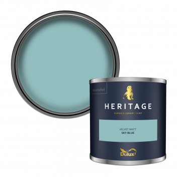 Dulux Trade Heritage Colour Tester Sky Blue 125ML