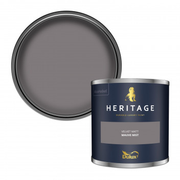 Dulux Trade Heritage Colour Tester Mauve Mist 125ML