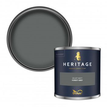 Dulux Trade Heritage Colour Tester Forest Grey 125ML