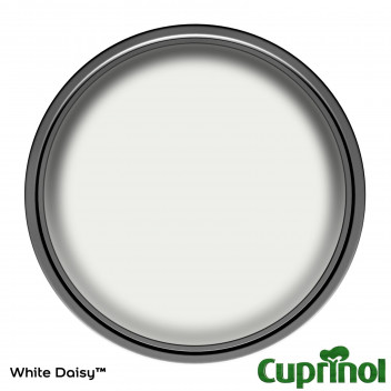 Cuprinol Garden Shades Wood Paint - White Daisy - 2.5L