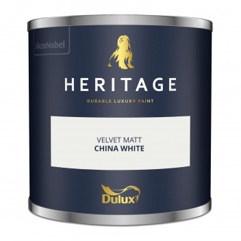 Dulux Trade Heritage Colour Tester China White 125ML