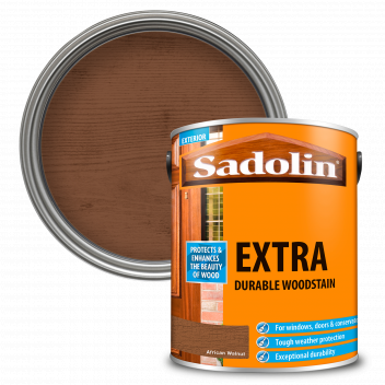 Sadolin Extra Durable Woodstain – Weatherproof Exterior Wood Stain for Ultimate Protection - African