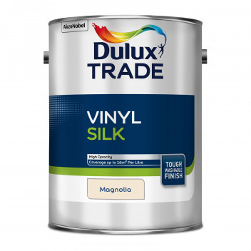 Dulux Trade Vinyl Silk Magnolia 5L