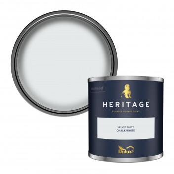 Dulux Trade Heritage Colour Tester Chalk White 125ML