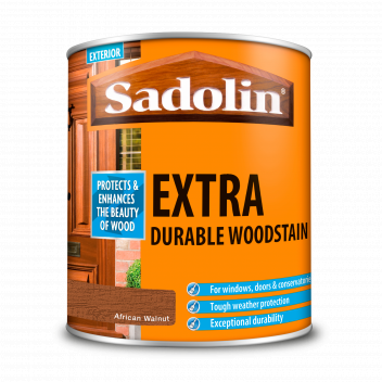 Sadolin Extra Durable Woodstain – Weatherproof Exterior Wood Stain for Ultimate Protection - African