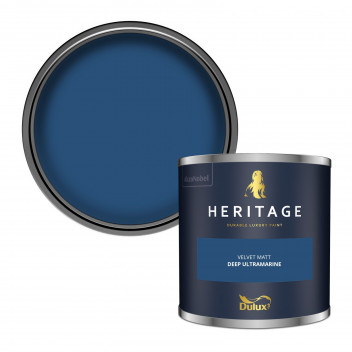 Dulux Trade Heritage Colour Tester Deep Ultramarine 125ML