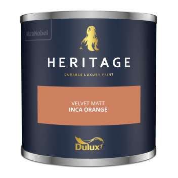 Dulux Trade Heritage Colour Tester Inca Orange 125ML