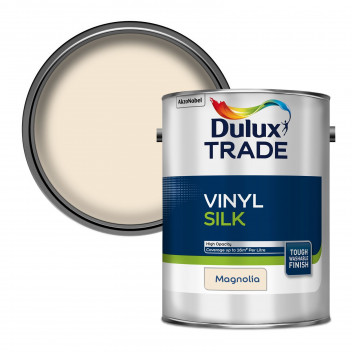 Dulux Trade Vinyl Silk Magnolia 5L