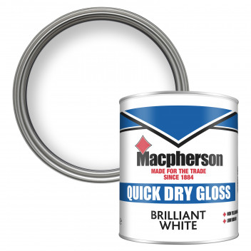 1L Macpherson Quick Dry Gloss Brilliant White