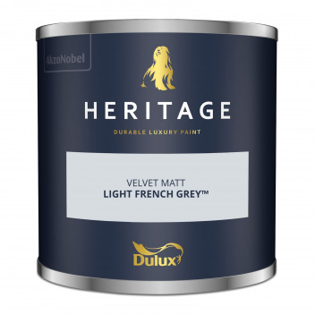 Dulux Trade Heritage Colour Tester Light French Grey 125ML