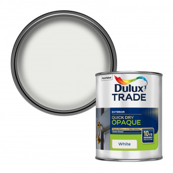 Dulux Trade Quick Dry Opaque White 1L