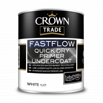 1L Crown Trade Fastflow Primer Undercoat White