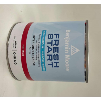 3.78L Benjamin Moore Fresh Start High Hiding Primer - White (US Gallon)