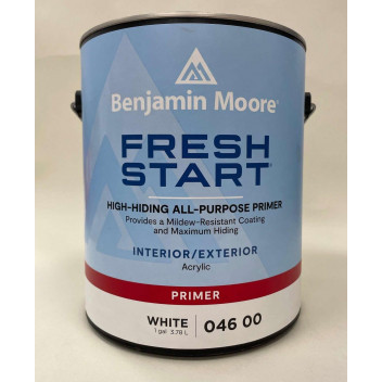 3.78L Benjamin Moore Fresh Start High Hiding Primer - White (US Gallon)